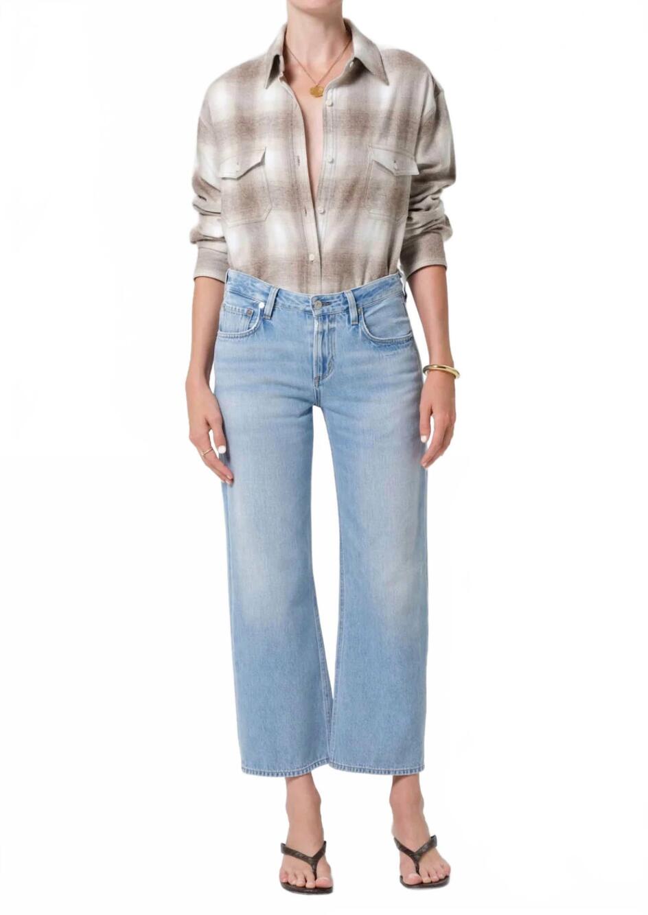 NEW CITIZENS OF HUMANITY women's faye vintage straight jeans in ritual